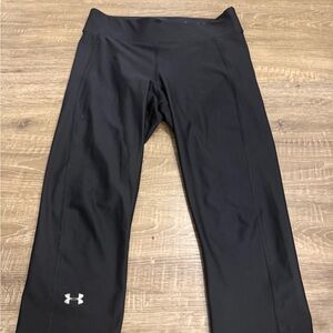 Under Armour Jet Black Athletic Leggings